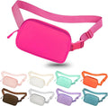 Fanny Pack Crossbody Bag for Women and Men, Belt Bag for Hiking Bum Bag with Adjustable Strap,Casual Cell Phone Pouch?Waist pack for Running Workout Sports Travel Magenta