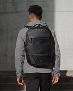 tomtoc Laptop Backpack 26L X-Pac, Large Business Work Bag Fits 15.6-16 Inch Laptop, Water-Resistant Durable Computer Travel Backpack for Business Trip, Weekend Getaway