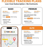 Trak-4 GPS Tracker for Vehicles, Assets, Equipment. Long Battery Life, Waterproof, Global Tracking. Low-Cost Subscription Required.