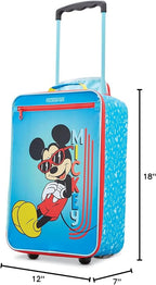 American Tourister Disney Softside Upright Luggage, Mickey, Carry-On 18-Inch