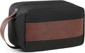 Vorspack Travel Toiletry Bag - Large Toiletry Bag for Men, Water Resistant Skincare Bag, Travel Bag for Toiletries - Black