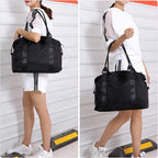 forestfish Duffle Tote Bag Weekender Bags For Women Travel With Trolley Sleeve | Travel
