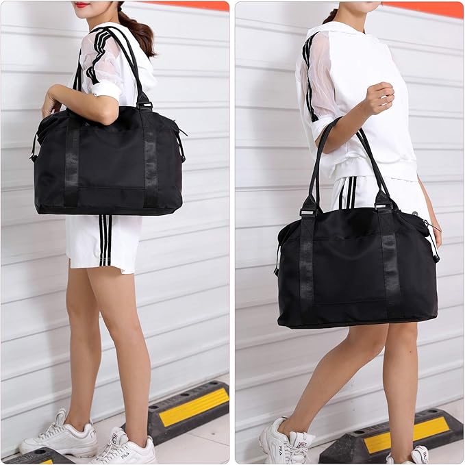 forestfish Duffle Tote Bag Weekender Bags For Women Travel With Trolley Sleeve | Travel