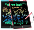 EooCoo Toys for Ages 3-8, 12 Inch LCD Writing Tablet 2 Pack, Preschool Classroom Must Haves, Electronic Drawing Board Drawing Pad, Birthday Gifts for Boys & Girls, Kids Travel Essential - 12 Inch