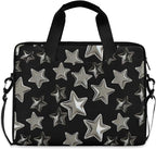 MNSRUU Laptop Bag for 15.6 inch Black Gothic Bats