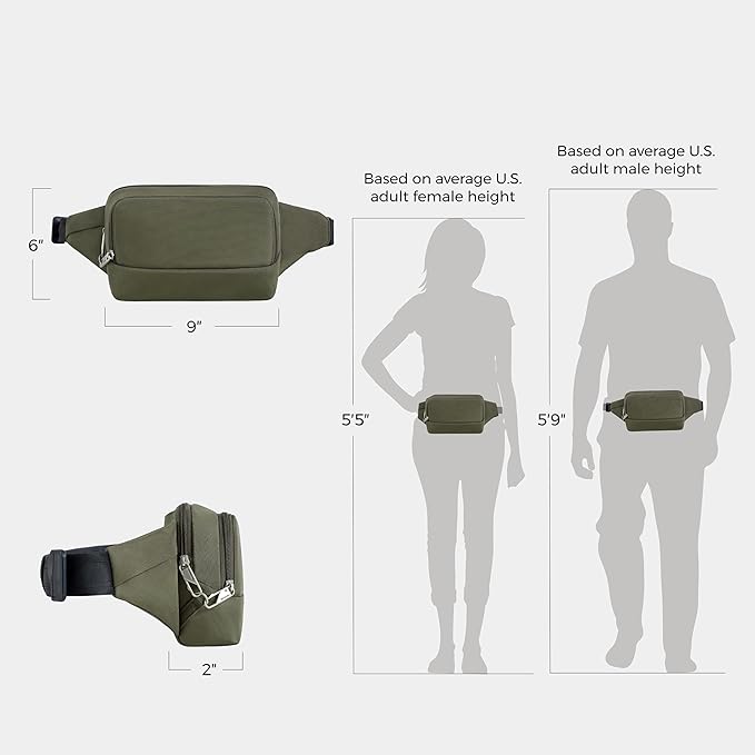 Travelon Anti-Theft Classic Waist Pack