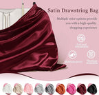 P Pothuiny 2 Pcs Satin Dust Bags for Handbags