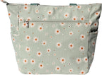 ESVAN Original Floral Tote Bag Large Shoulder Bag with Multi Pockets for Gym Travel Beach Daily Bags