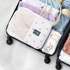 Shoe Bag for Travel, Travel Shoe Bag for Packing, Hold 3 Pairs of Shoes, Travel Essentials for Flying Shoe Organizer Shoe Storage Bag for Travel Cactus White