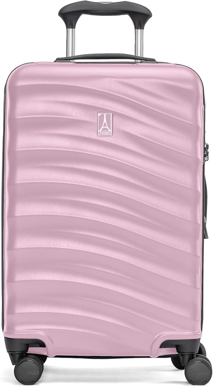 Travelpro Maxlite Air V2 Hardside Expandable Carry on Luggage, 8 Spinner Wheels, Lightweight Hard Shell Suitcase, TSA lock, Pink, Carry On 20-Inch