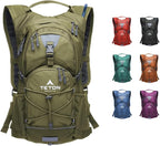 Teton Oasis/Trailrunner Hydration Backpack – Lightweight Water Pack with 2L/3L Bladder for Hiking, Running, Cycling, Biking 18L/22L Sizes – Sewn-in Rain Cover – Fits Men and Women