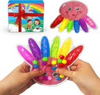 Color Sorting Toys for Toddlers, Fine Motor Skills Sensory Toys, Montessori Learning Toy for Preschool Learning Activitie, Sensory Activity Toy for Kids 3+ and Adults