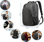 Swissdigital Design Adult Laptop Backpack, College Laptops Backpack with USB Charging Port for Men Fits 16 Inch Notebook with Finder Keychain, Bluetooth Tracker, Item Locator for Keys,SD16709508F-01