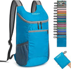 G4Free Lightweight Packable Hiking Backpack for Men Women Small Hiking Daypacks Foldable Shoulder Pack Casual Outdoor Bag 11L