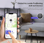 GPS Tracker for Vehicles No Subscription, Hidden Tracker Device for Vehicles, Mini Car Tracker Tag Work with Find My (iOS Only), Tracking Device for Kids, Key, Pet (1)