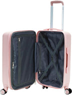 Rockland Palm Beach Hardside 20" ABS Carry On, Pink