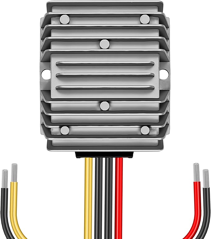 DC 36V/48V Step Down to 24V 20A 480W, DC Converter Regulator Voltage Regulator, PBuck Converter Regulator Power Supply Module Buck Transformer for Golf Cart Forklifts Car Truck Boat Vehicle