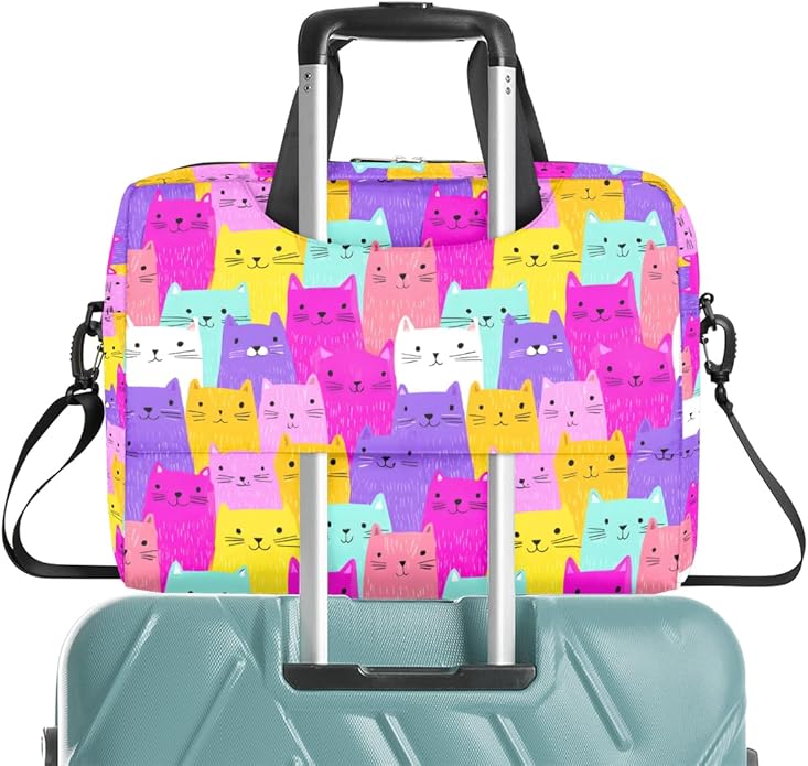 Cute Laptop Shoulder Bag for Women Men, Computer Laptop Bag Laptop Sleeve Case Laptop Satchel Briefcase Carrying Bag QA-1