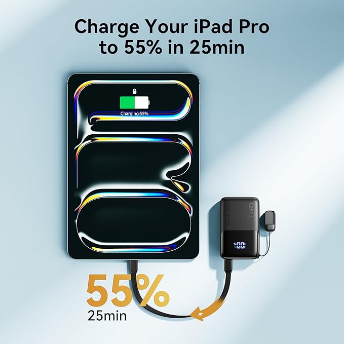 INIU Ultra Small 10000mAh 45W PD Power Bank & Ultra Slim 10000mAh 45W Power Bank Combo