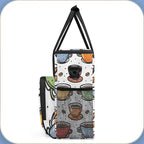 Travel Coffee Maker Carrying Bag Compatible with Keurig K-Mini or K-Mini Plus, Single Serve Coffee Maker Portable Storage Bag with Shoulder Strap(Bag Only)