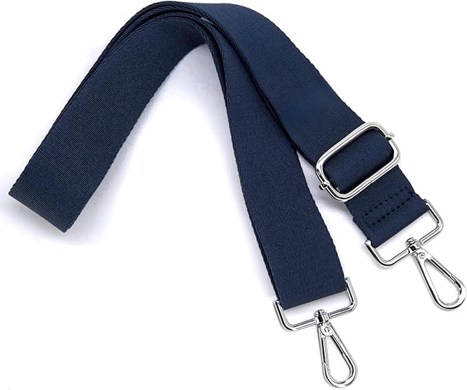 S&loyoe Thickened Solid Color Purse Straps Replacement Crossbody Bag Strap Adjustable Wide Guitar Straps for Handbags 1.5inch