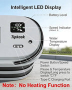 Portable Shower with 20L Foldable Bucket: Integrated Bucket + Shower Head,13000mAh Rechargeable Camping Shower with LED Display, Fruit Wash Mode, IPX8 Waterproof & 5-Speed,Portable for Travel,Pet Bath
