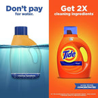 Tide Original Scent Liquid Laundry Detergent, 32 loads, 50 fl oz (Packaging May Vary)