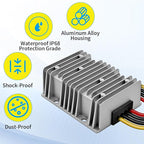 DC/DC Converter 12V Step Up to 24V, Boost Converter 20A 480W Voltage Regulator, 24Volt Power Adapter Voltage Booster,Power Supply Module Boost Transformer for Car Truck Vehicle Boat