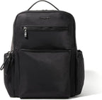 Baggallini Tribeca Expandable Laptop Backpack - 15"x11" Lightweight RFID Computer Bag for Work & Travel with Luggage Sleeve