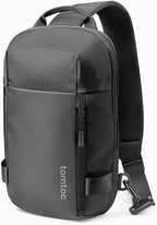 tomtoc 5L Compact Sling Backpack for Men Women, Lightweight Crossbody Shoulder Bag for 2026 11-inch iPad Air M4/M3, iPad Pro M5/M4, iPad A16, Nintendo Switch 2/Rog Xbox Ally X, EDC Daypack - XS Size