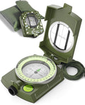 Sportneer Compass: Accurate Durable Lightweight Orienteering Compass with Strap and Carrying Case, Glow in The Dark Waterproof Hiking Essentials for Camping Backpacking, Best Survival Gifts for Kids