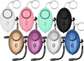 KOSIN Safe Sound Personal Alarm, 8 Pack 140DB Personal Security Alarm Keychain with LED Lights, Emergency Safety Alarm for Women, Men, Children, Elderly