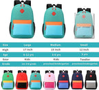 Backpack Set for Girls Boy Kids Backpack with Lunch Box for Elementary Primary Kindergarten School Bag (Navy Green, Large)
