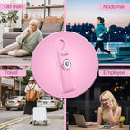 Thopeb–The Original Personal Safety Alarm for Women Self Defense – Elders & Kids Self Defense Keychain Siren – 135dB Loud Siren Bird Sound – Cute Key Chains Protection (Pink)
