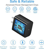 iPhone 17 16 15 Charger Fast Charging 3+3Pack 20W USB C Wall Charger with 10FT Fast Charging Cable Compatible with iPhone 17/17 Air/17 Pro/17 Pro Max/iPhone 16/15 Series, iPad Pro/AirPods -Black