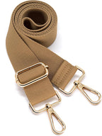 S&loyoe Thickened Solid Color Purse Straps Replacement Crossbody Bag Strap Adjustable Wide Guitar Straps for Handbags 1.5inch