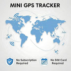 2 Pack GPS Tracker for Vehicles with Magnetic Case Work with Apple Find My(iOS Only) Waterproof Global Real-Time Location Tracking Hidden Car Device Bluetooth Finder No Fee or Subscription Required