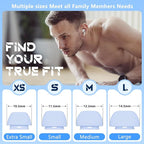 4 Pairs Replacement Ear Tips for AirPods Pro 2nd/1st Generation with Portable Storage Box & Cleaner Pen,Noise Reduction Holewith & Built-in dust Guard Screen,Silicone EarTips(Light Blue)