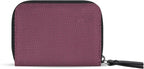 Sherpani Barcelona AT, Small Nylon Bifold Zipper Pocket Wallet, Travel Bag for Men Women, RFID Protection, Unisex Travel Gift (Smoky Orchid)