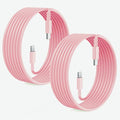 2Pack Pink Fast Charger Cable 10ft [Apple MFi Certified], USB Type C to Lightning Cable 10 Foot for Apple iPhone 13 12 11 Pro XR XS Max X 8 Plus
