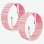 2Pack Pink Fast Charger Cable 10ft [Apple MFi Certified], USB Type C to Lightning Cable 10 Foot for Apple iPhone 13 12 11 Pro XR XS Max X 8 Plus