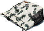 ESVAN Original Floral Tote Bag Large Shoulder Bag with Multi Pockets for Gym Travel Beach Daily Bags