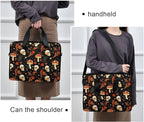 MNSRUU Laptop Bag for 15.6 inch Black Gothic Bats