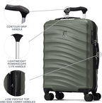 Travelpro Maxlite Air V2 Hardside Expandable Checked Luggage, 8 Spinner Wheels, Lightweight Hard Shell Suitcase, TSA lock, Slate Green, Checked Medium 25-Inch