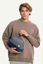 Travel Toiletry Bag 5L, Compact Travel Organizer with Waterproof TPU Wet/Dry Compartment
