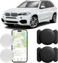 Mini GPS Tracker for Vehicles No Monthly Fee Magnetic GPS Tracker Full USA Coverage Hidden Car Locator Works with Apple Find My(iOS Only) with Magnetic Waterproof Case.