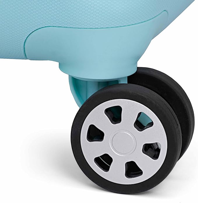 Traveler's Choice Pagosa Hardshell Expandable Luggage with Spinner Wheels, Baby Blue, 30-Inch Large