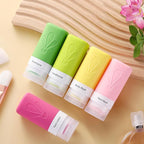 INSFIT Travel Bottles for Toiletries, TSA Approved 2oz Travel Size Toiletries, BPA Free Leak Proof Squeezable Silicone Tubes Travel Essentials for Shampoo Conditioner Lotion Soap