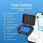 Brickhouse Security GPS Car Tracker - Hidden Tracker for Vehicles - Long Lasting Battery 140-Day LTE GPS Tracking Device for Vehicles with Magnetic Case & Extended Battery - Subscription Required