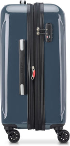 DELSEY PARIS Helium Aero Hardside Expandable Luggage with Spinner Wheels, Orion Blue, Carry-On Plus 21 Inch